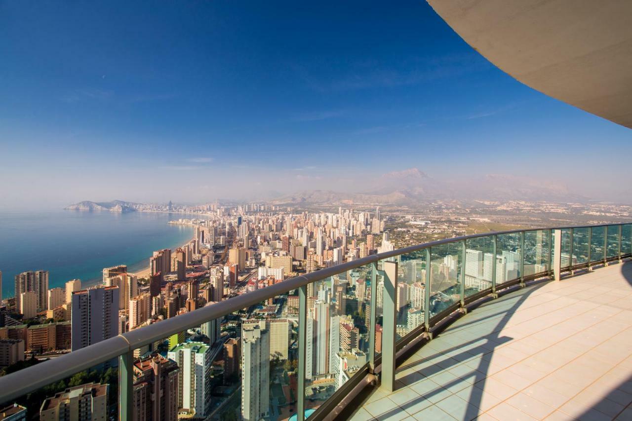 Luxury Apartment On The 40Th Floor With Amazing Views Benidorm Exterior photo